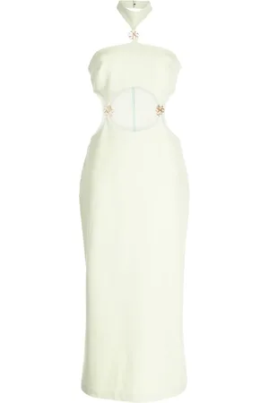 Cult Gaia Olivia halterneck cut-out dress