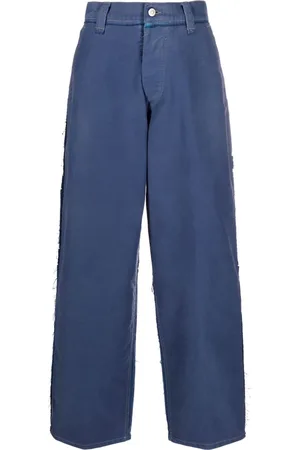 Maison Margiela Distressed wide-leg jeans