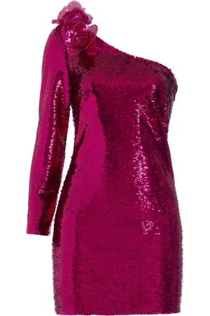 Marchesa Notte Magnolia mini dress