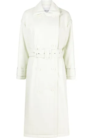 Stand Studio Emily double-breasted belted trench coat