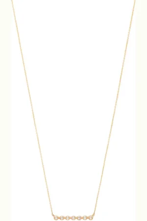 Dana Rebecca Designs 14kt yellow Lulu Jack diamond necklace