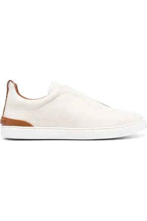 Ermenegildo Zegna Slip-on leather sneakers