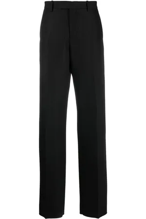 OFF-WHITE Straight-leg tailored trousers