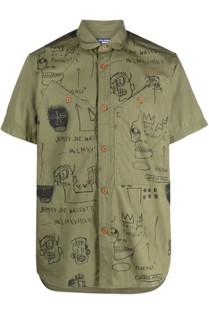 JUNYA WATANABE Graphic-print cotton shirt