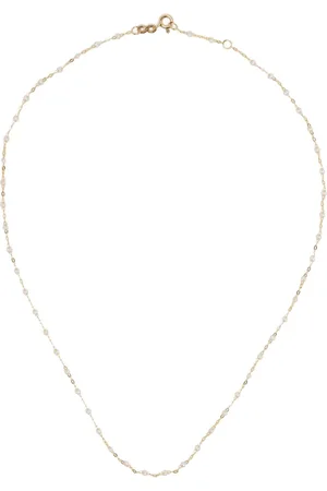 GIGI CLOZEAU 18kt yellow gold opal necklace