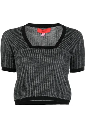 ECKHAUS LATTA Amoretto cropped T-shirt