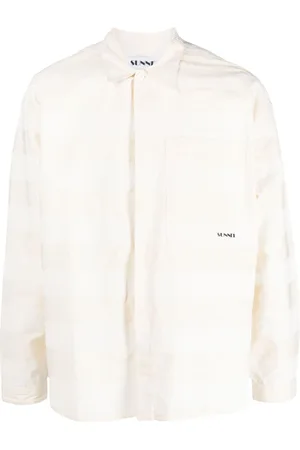 SUNNEI Stripe-pattern cotton shirt