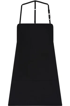 Courrèges Backless twill mini dress