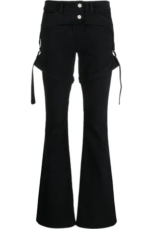 Courrèges Straight-leg cotton trousers