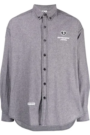 A Bathing Ape Logo-print cotton short