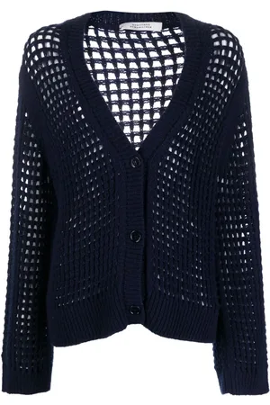 Dorothee Schumacher Open-knit V-neck cardigan