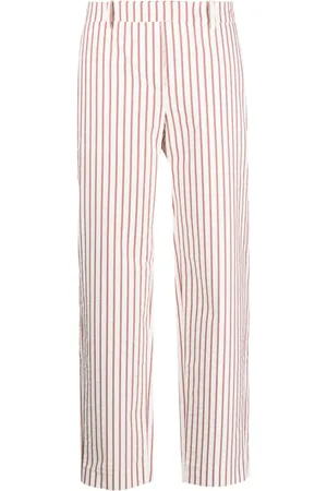 Fabiana Filippi Striped straight-leg trousers