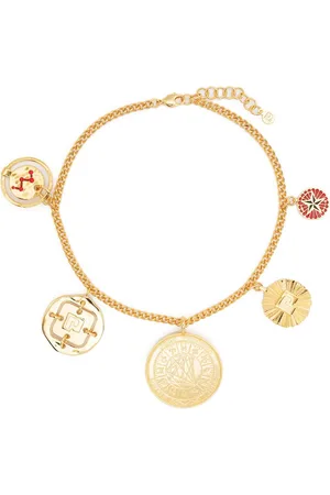 Paco rabanne Medals charm necklace