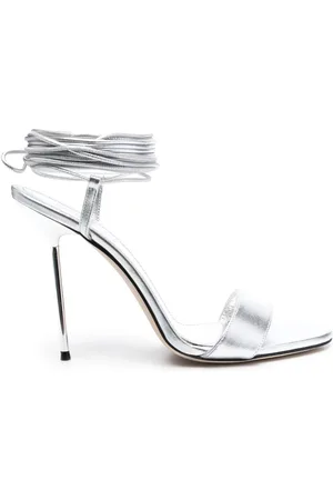 PARIS TEXAS Guya 105mm lace-up sandals