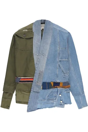 GREG LAUREN Asymmetric-design jacket