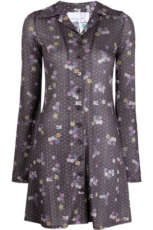 Natasha Zinko Floral-print mini dress