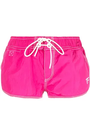 Tom Ford Logo-print drawstring shorts
