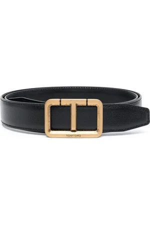Tom Ford Logo-buckle leather belt