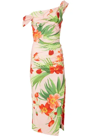 Carolina Herrera Floral-print ruched dress
