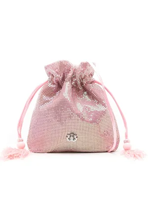 Isla Ibiza Mesh logo-plaque shoulder bag