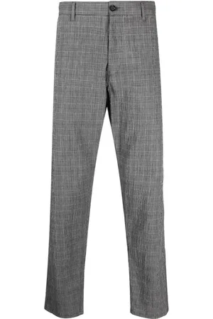 Aspesi Plaid-pattern tailored trousers