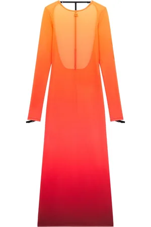 Courrèges Sunset gradient-effect dress