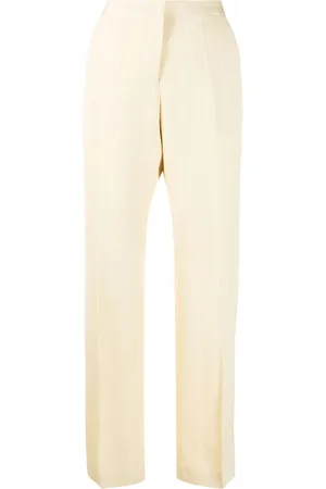 Jil Sander Pressed-crease tailored trousers