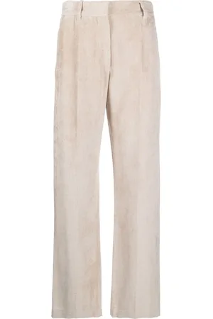 Brunello Cucinelli Corduroy wide-leg trousers