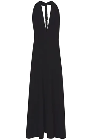 Proenza Schouler Matte crepe twist back dress