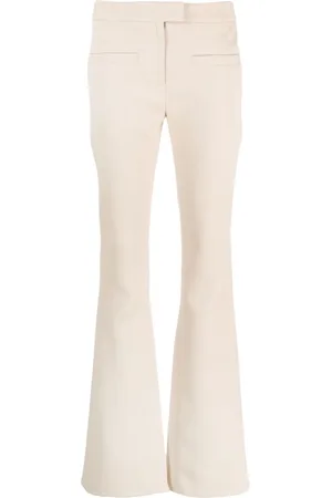 Courrèges Mid-rise flared trousers