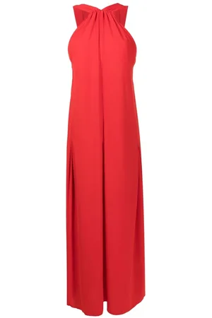 Olympiah Scoop-back maxi dress