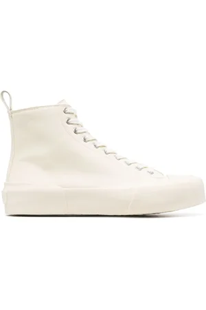 Jil Sander Monochrome high-top sneakers