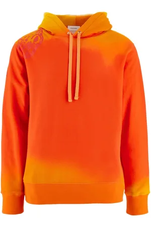 Salvatore Ferragamo Sunset-print cotton hoodie