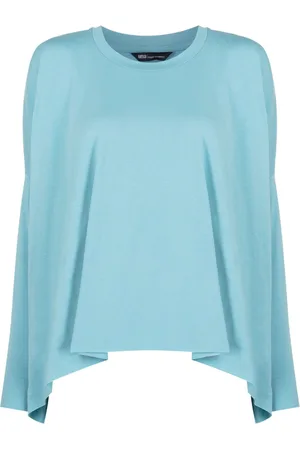Uma Raquel Davidowicz Curved-hem long-sleeved top
