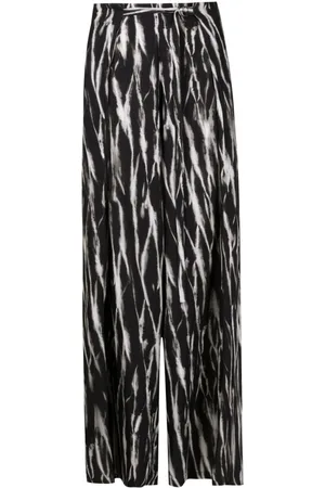 Uma Raquel Davidowicz Graphic-print wide-leg trousers
