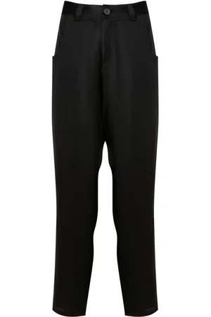Uma Raquel Davidowicz Straight-leg silk trousers