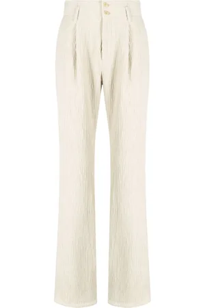 Taakk Textured straight-leg trousers