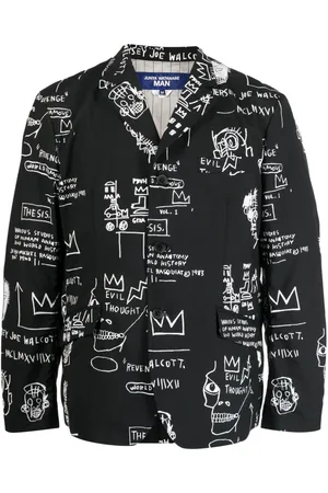 JUNYA WATANABE X Basquiat graphic-print blazer