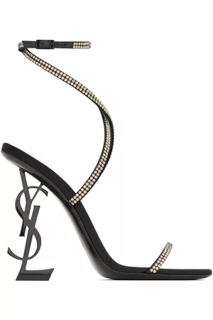 Saint Laurent Ženy Sandály - Black Opyum 110mm sandals