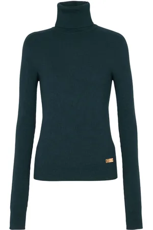 Balmain Logo-plaque wool jumper