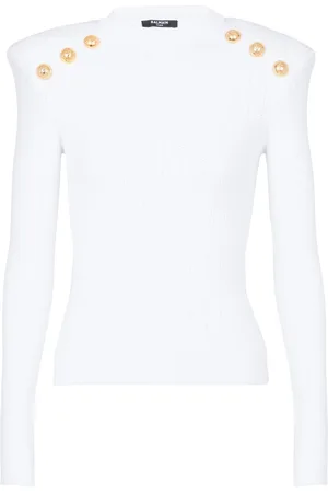 Balmain 6-Buttons knit jumper