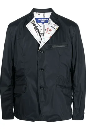 JUNYA WATANABE Single-breasted sketch-print blazer