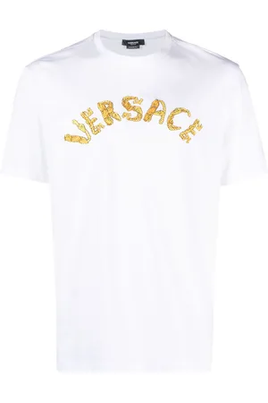 VERSACE Seashell Baroque cotton T-Shirt