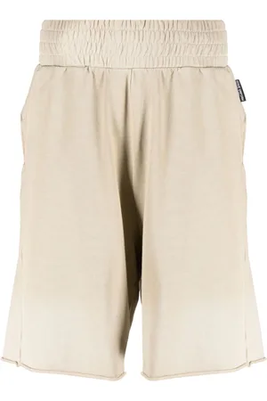 Izzue Gradient-effect track shorts