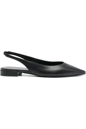 Scarosso Slingback leather ballerinas