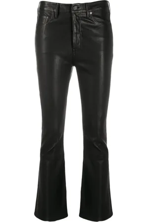 Citizens of Humanity Faux-leather trousers