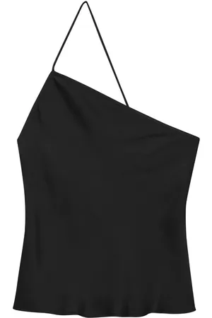 ANINE BING Mandy one-shoulder top