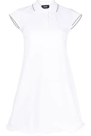 We11 Done Contrast-stitching shirt dress