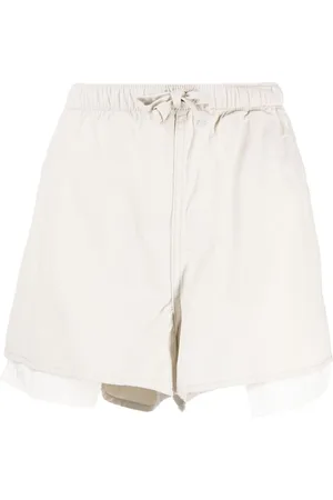 Izzue Oversize-pocket drawstring shorts