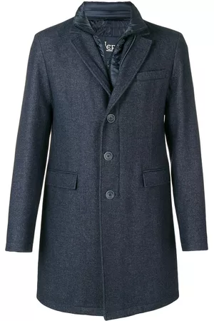 HERNO Muži Kabáty - Front zipped overall coat